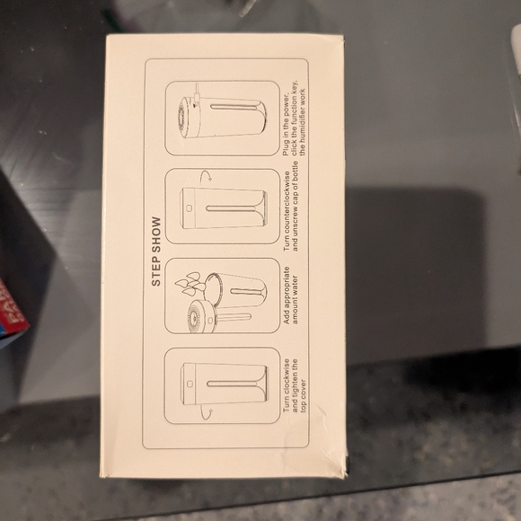 Pink cup humidifier - Picture 3 of 4